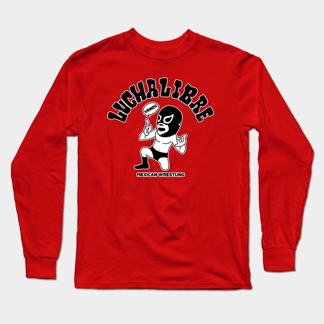 LUCHA LIBRE#12 Long Sleeve T-Shirt by RK58